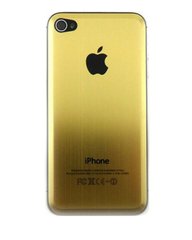 Задняя крышка для Apple iPhone 4 Metal Gold