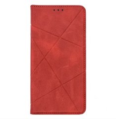 Чехол-книжка Business Leather для Samsung A03 Galaxy A035 Red