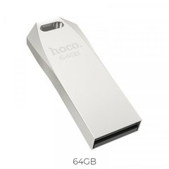 Флеш-драйв HOCO UD4 Intelligent High Speed 64GB Silver