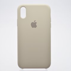 Чехол накладка Silicon Case для Apple iPhone Xr Stone/Бежевый