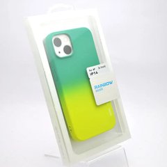 Чохол накладка Silicon Case X-Level Full Cover для iPhone 14 Салатовий