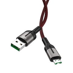Кабель Hoco U68 USB-microUSB 4A 1.2m Black