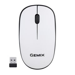 Мишка бездротова Gemix GM195 Wireless White (GM195Wh)