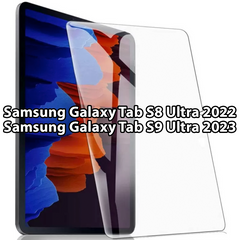 Защитное стекло Reliable для Samsung Galaxy Tab S8 Ultra 2022/Tab S9 Ultra 2023 Transparent