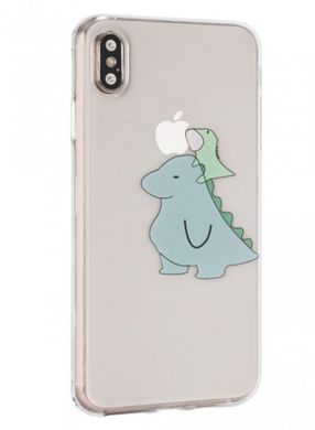 Чохол з принтом (тварини) Viva Animal TPU Case iPhone 6/6S Design 1 (два динозаври)