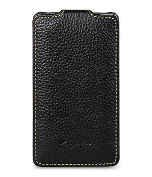 Шкіряний чохол фліп Melkco Jacka leather case for Sony ST27i Xperia Go Black (SEXPAELCJT1BKLC)