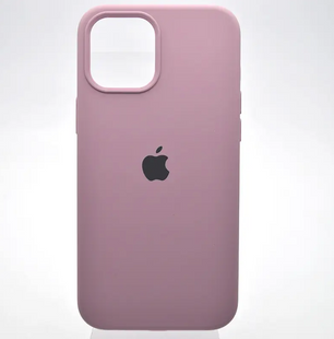 Чохол накладка Silicone Case Full Cover для Apple iPhone 12 Pro Max Ліловий