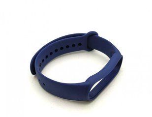 Ремешок для Xiaomi Mi Smart Band 5/Mi Band 6/Mi Band 7 (Темно-синий)