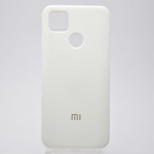 Чохол накладка Silicon Case Full Protective для Xiaomi Redmi 9C White