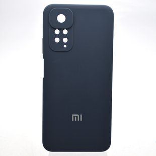 Чохол накладка Silicon Case Full Camera Lakshmi для Xiaomi Redmi Note 11/Redmi Note 11s Midnight Blue