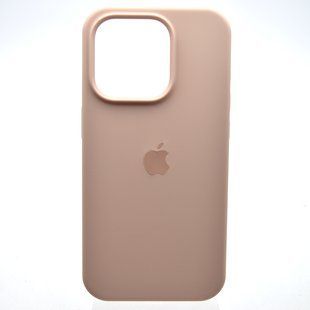 Чохол накладка Silicon Case Full Cover для iPhone 15 Pro Pink Sand