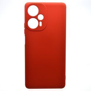 Чохол накладка Silicon Case Full Cover для Xiaomi Poco F5 Red
