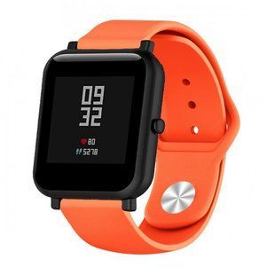 Ремешок для Xiaomi Amazfit Bip/Samsung 20mm Orange/Оранжевый