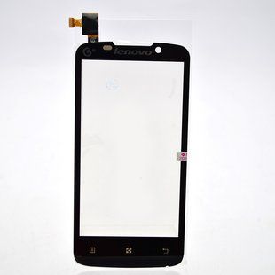 Сенсор (тачскрін) для телефону Lenovo A670 чорний Original