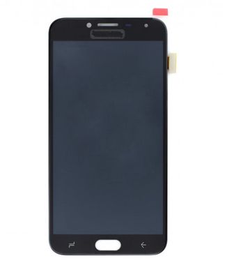 Дисплей (екран) LCD Samsung J400 Galaxy J4 (2018) з тачскріном Black Refurbished