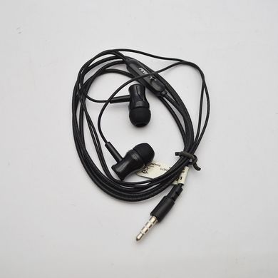 Наушники проводные с микрофоном ANSTY E-057 3.5mm Black
