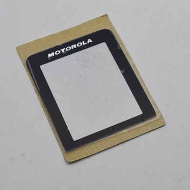 Стекло для телефона Motorola L6 black (C)
