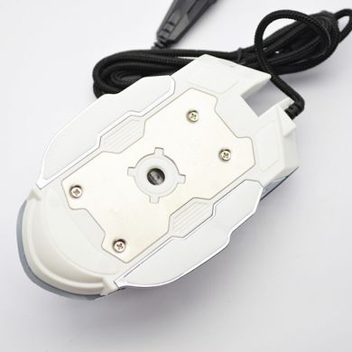 Мишка ігрова з підсвіткою провідна X-Morose GM20 White