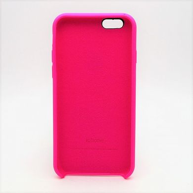 Чохол накладка Silicon Case for iPhone 6G/6S Hot Pink (38) Copy
