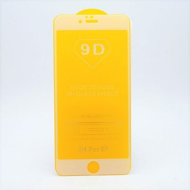 Защитное стекло Full Screen Full Glue на iPhone 6 Plus/6S Plus White тех. пакет