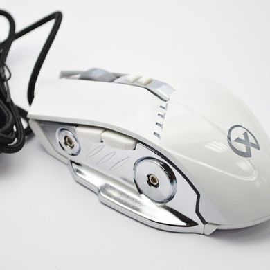 Мишка ігрова з підсвіткою провідна X-Morose GM20 White