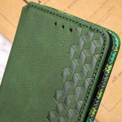 Чохол книжка Getman Cubic для Xiaomi Redmi 14C/Poco C75 Green (Зелений)