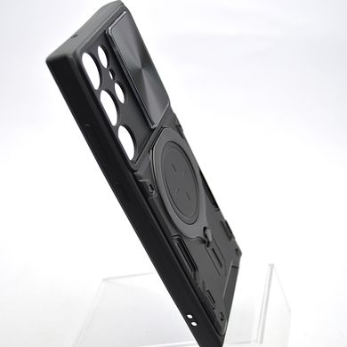 Противоударный чехол Armor Case Stand Case для Samsung S23 Ultra Galaxy G918 Black
