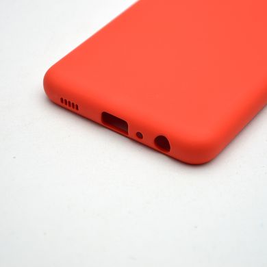 Чехол накладка Silicon Case Full Cover для Samsung A225/M325 Galaxy A22/M32 Red/Красный