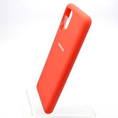 Чехол накладка Silicon Case Full Cover для Samsung A225/M325 Galaxy A22/M32 Red/Красный