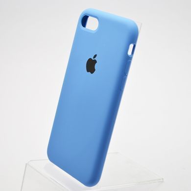 Чехол накладка Silicon Case для iPhone 7/iPhone 8/iPhone SE2 Cornflower/Синий