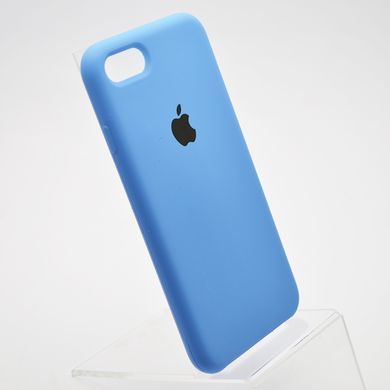 Чехол накладка Silicon Case для iPhone 7/iPhone 8/iPhone SE2 Cornflower/Синий