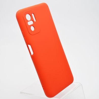 Чехол накладка Silicon Case Full Camera для Xiaomi Redmi Note 10/Redmi Note 10s Red/Красный