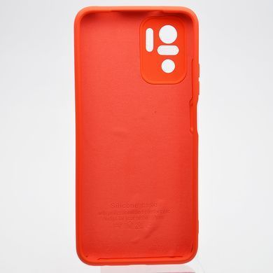 Чехол накладка Silicon Case Full Camera для Xiaomi Redmi Note 10/Redmi Note 10s Red/Красный