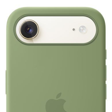 Чехол накладка Silicon Case with MagSafe Splash Screen для Apple iPhone 17 Air Light Moss