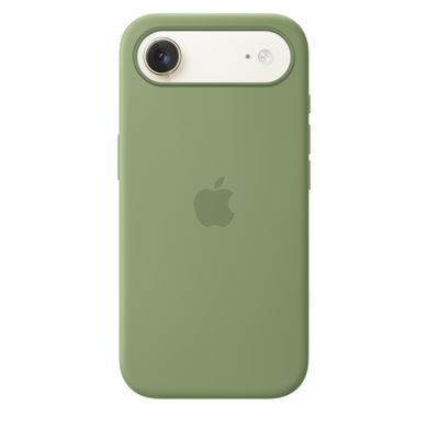 Чехол накладка Silicon Case with MagSafe Splash Screen для Apple iPhone 17 Air Light Moss