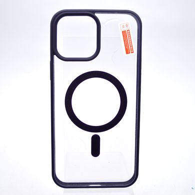 Чехол накладка с MagSafe Clear Case Magnetic для Apple iPhone 13 Pro Max Dark Purple