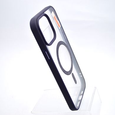 Чохол накладка з MagSafe Clear Case Magnetic для Apple iPhone 13 Pro Max Dark Purple