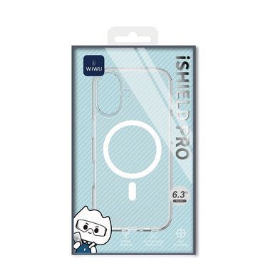 Прозорий чохол накладка WiWu iShield Pro Case With MagSafe MCC-101 для iPhone 17 Transparent