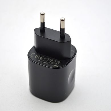 Мережевий зарядний пристрій (адаптер) SENTEO Z-02s GaN 30W+QC3.0 Black
