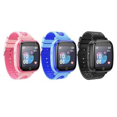 Детские смарт-часы Hoco Y100 2G GPS Черный