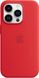 Чехол накладка для iPhone 14 Pro (6.1) Silicone Case with MagSafe (PRODUCT) RED