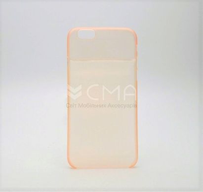 Чехол силикон Remax Empty iPhone 6/6S Pink