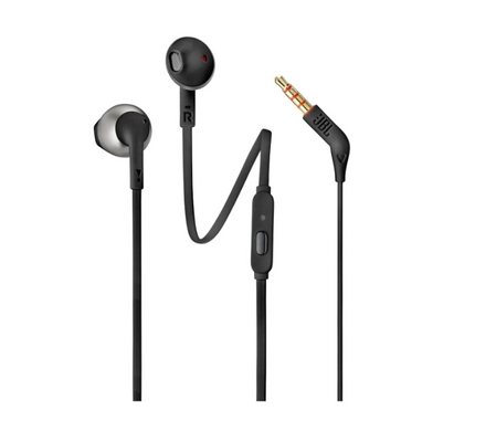 Гарнітура провідна JBL T205 Black (JBLT205BLK)
