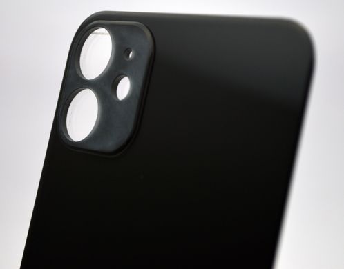 Задня кришка Apple iPhone 11 Black HC (з великим отвором під камеру)