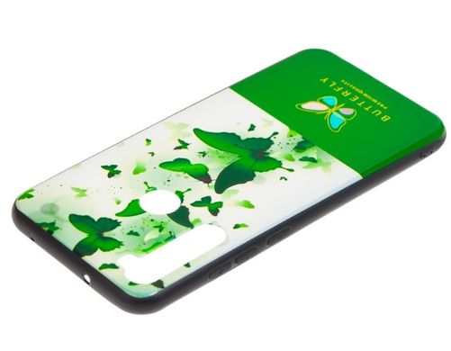 Чехол с рисунком (принтом) Picture Case Butterfly Xiaomi Redmi Note 8T Green
