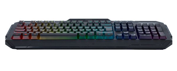 Проводная клавиатура с RGB подсветкой игровая ERGO KB-680 (Black)