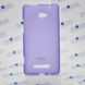 Чохол силікон TPU cover case HTC 8X Violet