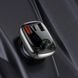 Автомобильное зарядное устройство + FM-трансмиттер Baseus T Typed S-13 Bluetooth MP3 Charger Black CCTM-B01