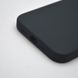 Чехол накладка Silicon Case с MagSafe Splash Screen для iPhone 13 Black