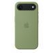 Чехол накладка Silicon Case with MagSafe Splash Screen для Apple iPhone 17 Air Light Moss
